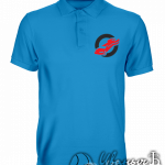 Шелкография на футболках-поло