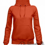 Розовое худи