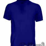 Темно-синее поло мужское