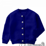 Темно-синий бомбер детский