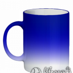 Кружка синий хамелеон