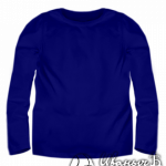 Темно-синий лонгслив детский