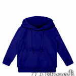 Темно-синее худи детское
