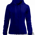 Темно-синяя толстовка женская