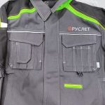 Печать на демисезонной спецодежде