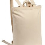 Рюкзак холщовый с логотипом на заказ