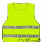 Светоотражающая жилетка для велосипеда