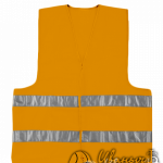 Сигнальный жилет для водителя оранжевый