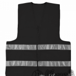 Сигнальный жилет черный