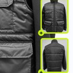 Мужской утеплённый стёганный жилет с кастомизацией и брендингом