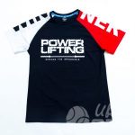 Печать логотипа «Power lifting» на футболках