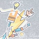 Печать изображения «IDEA» на хлопковых толстовках