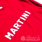 Печать логотипа «MARTINI» на футболки-поло