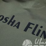 Перенос логотипа «Gosha Flint» на » толстовку