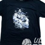 Перенос рисунка богатыря на футболки