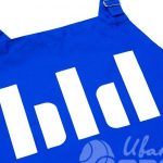 Перенос логотипа «bld» на » фартуки