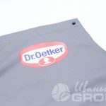 Перенос логотипа «Dr. Oetker» на фартуки