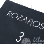 Печать логотипа «ROZA ROSSA» на крое
