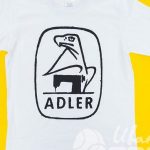 Печать логотипа «ADLER» на футболки