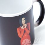 Печать изображения в виде двух фотографий на кружке