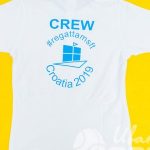 Перенос логотипа «CREW» на » футболка-поло