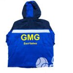Печать надписи «GMG БелЧайна» на рабочих куртках