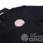 Печать логотипа «ГРАНД СУШИ» на футболки-поло
