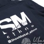 Печать логотип «SM ETHNO» на толстовки