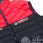 Перенос логотипа «МОБИЛ К» на жилеты