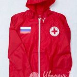 Перенос логотипа «КРАСНЫЙ КРЕСТ» на ветровку