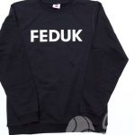Печать надписи «feduk» на свитшоты