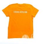 Печать надписи «Спасатели» на футболках