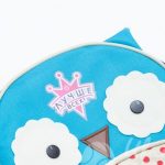 Перенос логотипа «Лучше всех» на детские рюкзаки в виде совы