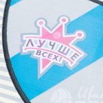 Нанесение логотипа «Лучше всех» на детские рюкзаки в виде енота