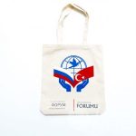 Нанесение логотипа «РОССИЙСКО ТУРЕЦКИЙ ФОРУМ» на сумках