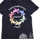 Перенос логотипа «Остров» на футболки