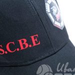 Черные бейсболки с логотипом «С.К.Б.Е. Акула»