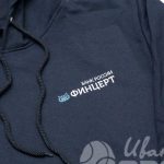 Перенос логотипа совы на толстовки