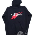 Печать логотипа «REMONT VIHLOPA» на толстовки