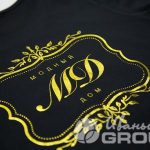 Перенос логотипа «МД» на футболки