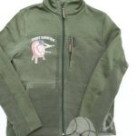 Нанесение изображение мишени на флисовые толстовки