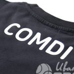 Черные свитшоты с надписью и логотипом COMDI