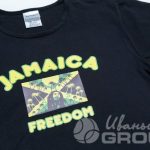 Печать изображения «Jamaica Freedom» на футболке