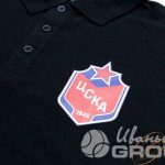 Перенос логотипа «ЦСКА» на футболки-поло