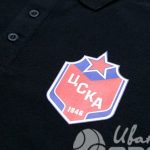 Перенос логотипа «ЦСКА» на футболки-поло