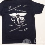Нанесение логотипа «MEDICS» на футболку