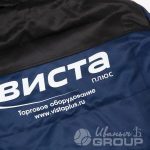Нанесение логотип «ВИСТА» на куртки