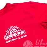 Нанесение логотипа «Зебра» на футболки
