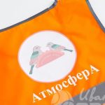 Перенос логотипа «АТМОСФЕРА» на сигнальные жилеты