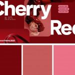 Cherry Red – главный цвет 2026 года по версии Pinterest